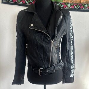 Forever 21 Black Biker Jacket
